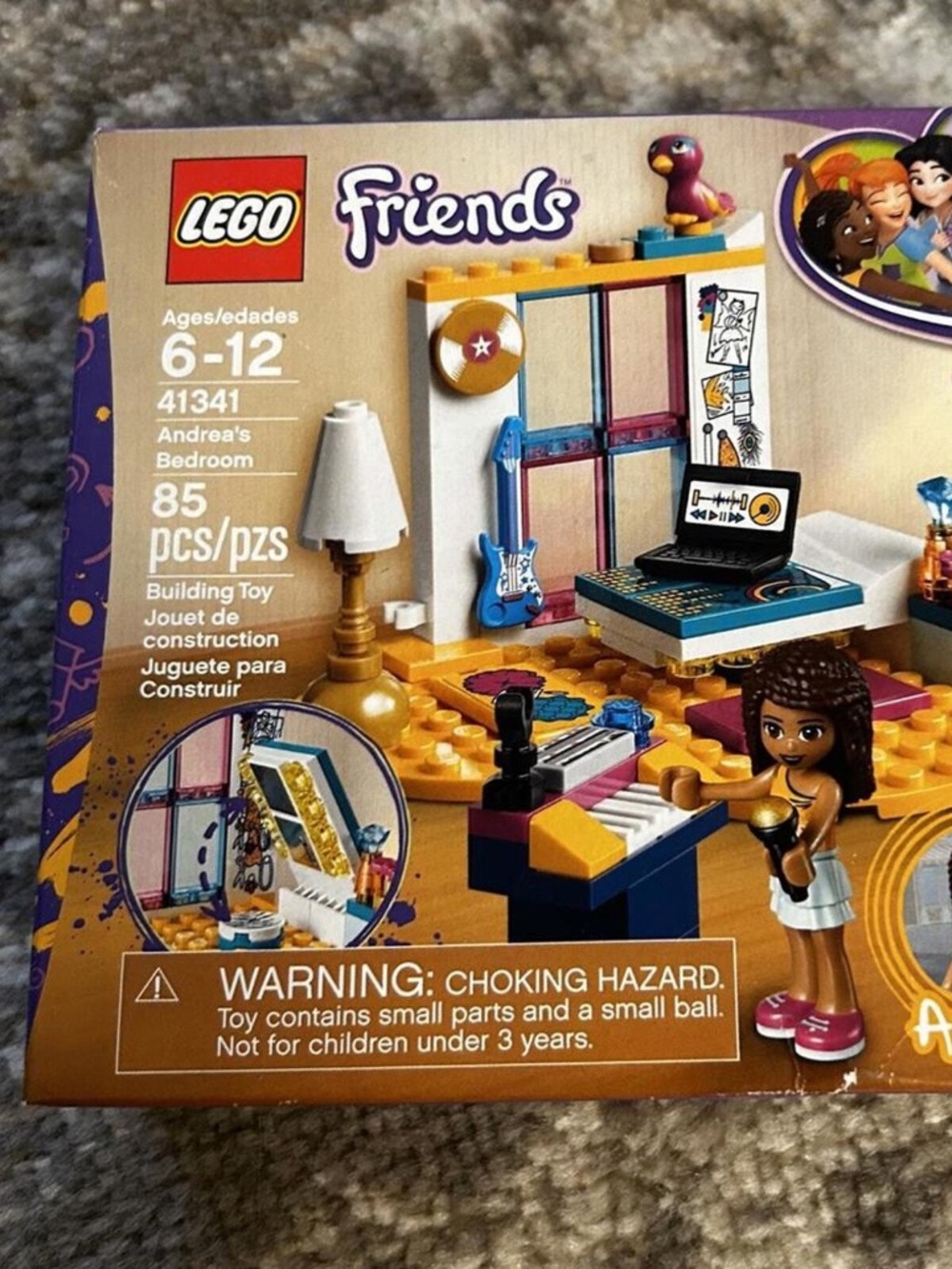 LEGO FRIENDS "Andrea's Bedroom" 41341 UNOPENED